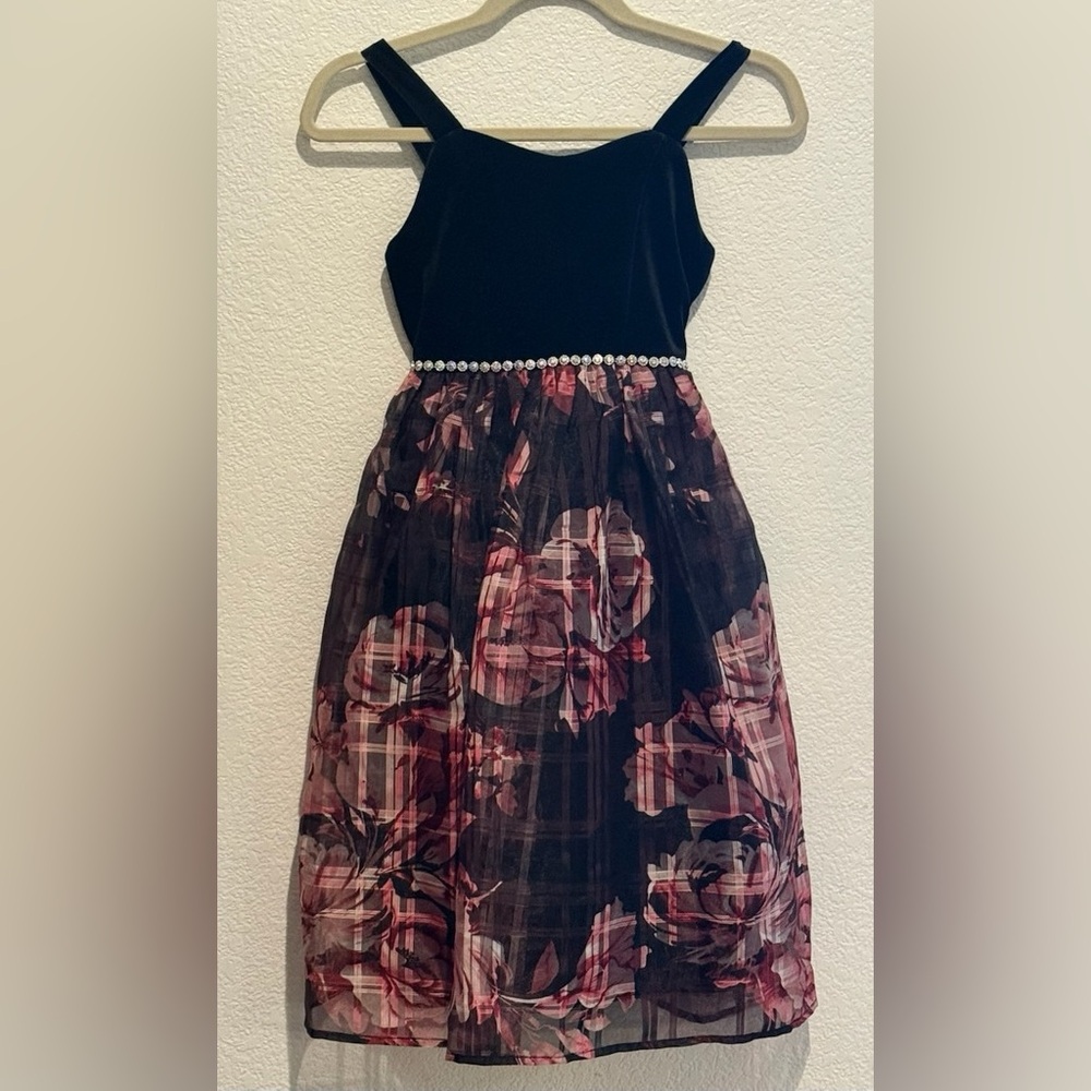 Speechless Black and Pink Dress